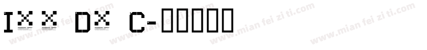 Ideafonts Dianhei C字体转换
